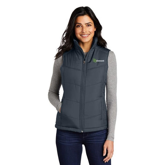 Element Women's Puffy Vest - Navy