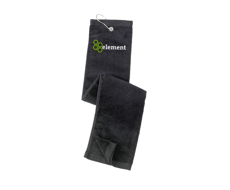 Element X Port Authority Grommeted Tri-Fold Golf Towel